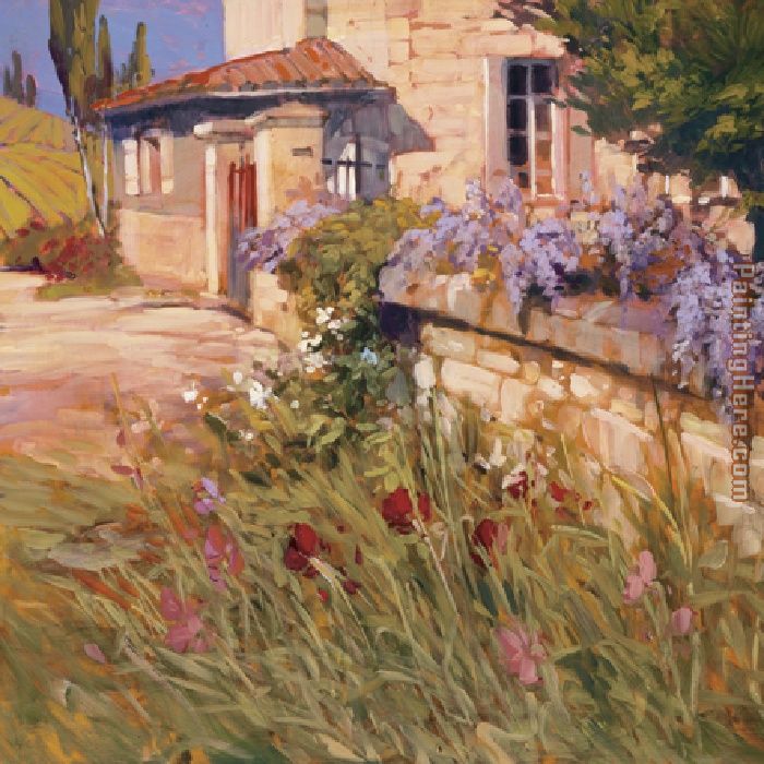 Wisteria Wall painting - Philip Craig Wisteria Wall art painting